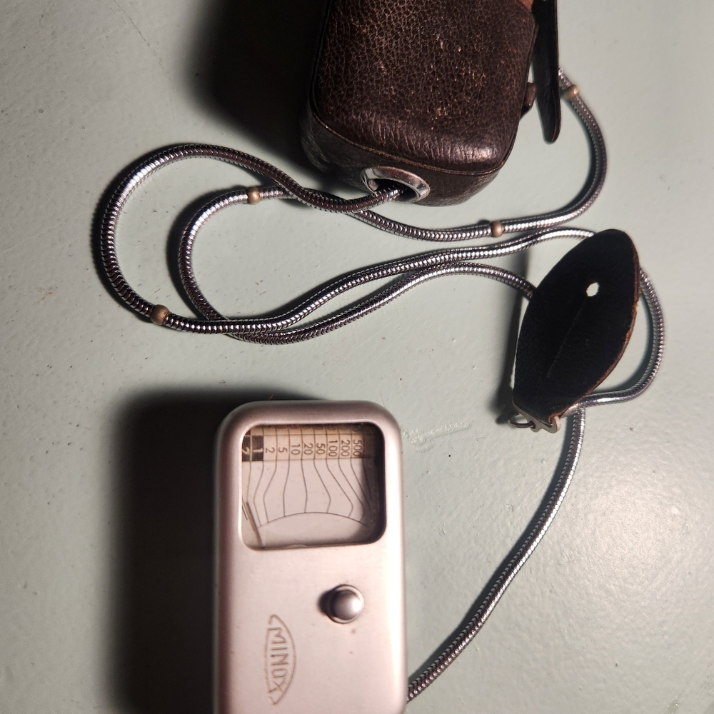 Vintage Minox Wetzlar Light Meter For Models A & S II, III With Case NOT Working